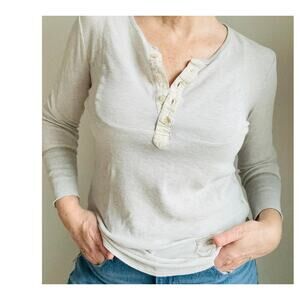 Diesel Womens Thermal Long sleeve Top Size Small